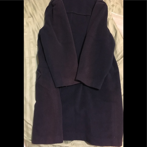 L.L. Bean Navy Blue Duffle Coat Women’s XL - Picture 5 of 6